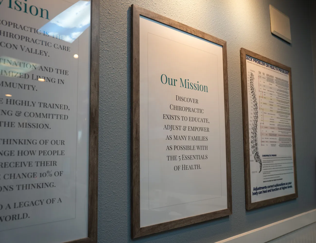 Inside our office